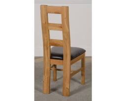 Thats Furniture Richmond 140-220cm Oak Extending Dining Table & 4 Yale Chairs in Brown - thumbnail 7
