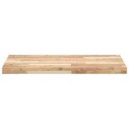 Berkfield Home Versatile Desk Top Untreated 160x50x4 cm Solid Wood Acacia in Brown - Size: 160 x 50 x 4 cm - thumbnail 5