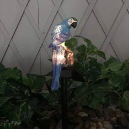 EONLION Blue Parrot LED Solar Power Garden Light - Size: 100 cm - thumbnail 4