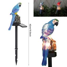 EONLION Blue Parrot LED Solar Power Garden Light - Size: 100 cm - thumbnail 2