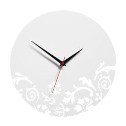 Orsina Maison by Premier White Acrylic Wall Clock