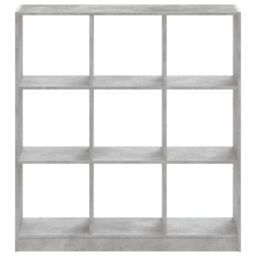 Berkfield Home Bookcase Concrete Grey 102x32x108 cm Engineered Wood - Size: 102 x 32 x 108 cm - thumbnail 4