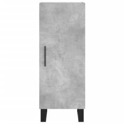 Berkfield Home Sideboard Concrete Grey 34.5x34x90 cm Engineered Wood - thumbnail 6