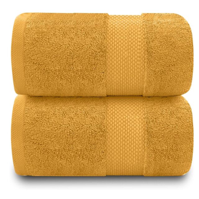 GAVENO CAVAILIA Miami Towel in Yellow - Size: Bath Sheet - image 1