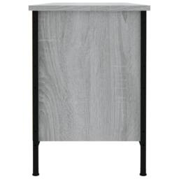 Berkfield Home Shoe Cabinet Grey Sonoma 100x35x50 cm Engineered Wood - Size: 100 x 35 x 50 cm - thumbnail 6