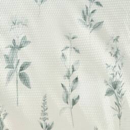 OHS Botanics Embossed Bedding Set Waffle Duvet Cover with Pillowcase in Pale Green - Size: Double - thumbnail 4