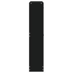 Berkfield Home Shoe Cabinet Black 59x17x81 cm Engineered Wood - Size: 59 x 17 x 81 cm - thumbnail 6