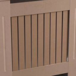 FORGEVIO Small/Vertical- Radiator Cover Modern in Brown - thumbnail 3