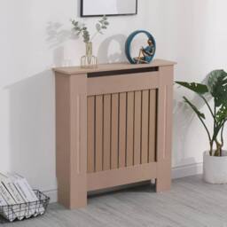 FORGEVIO Small/Vertical- Radiator Cover Modern in Brown - thumbnail 5