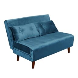 KOSY KOALA Double Sofa Bed Sleeper Foldable Portable Pillow Lounge Couch Blue Sofa Bed Living Room Furniture - thumbnail 1