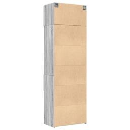 Berkfield Home Storage Cabinet Grey Sonoma 70x42.5x225 cm Engineered Wood - thumbnail 8