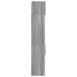Berkfield Home Storage Cabinet Grey Sonoma 70x42.5x225 cm Engineered Wood - thumbnail 7