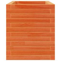 Berkfield Home Garden Planter Wax Brown 70x40x45.5 cm Solid Wood Pine - thumbnail 6