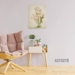 "Artery8 Frederick Sander Dendrobium Wardianum Orchid Flowers Canvas Art Print - Size: W12"" x H16""" - thumbnail 3