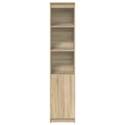 Berkfield Home Highboard Sonoma Oak 37.5x35x180 cm Engineered Wood in Brown - thumbnail 5