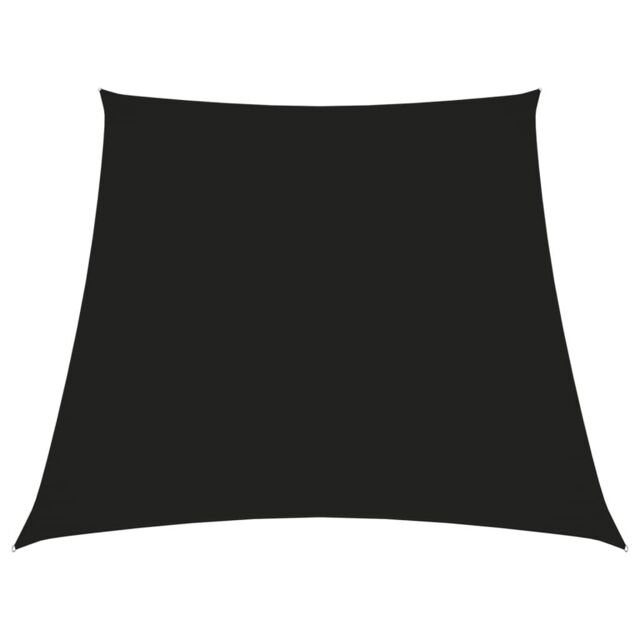 Berkfield Home Sunshade Sail Oxford Fabric Trapezium 2/4x3 m Black - image 1