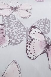 Catherine Lansfield 'Scatter Butterfly' Duvet Set in Purple - Size: Single - thumbnail 4