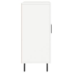 Berkfield Home Sideboard White 90x34x80 cm Engineered Wood - Size: 90 x 34 x 80 cm - thumbnail 7