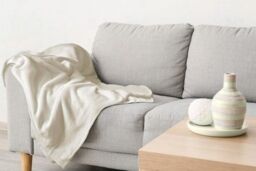 New Edge Blinds Plush Collection Flannel Fleece Super Soft Throw in Cream - Size: 127 cm x 152 cm - thumbnail 3