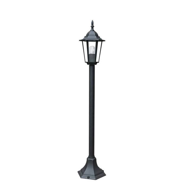 Netlighting MILANO Outdoor 105cm Bollard Black IP44 105x21cm - Size: 105x21 cm