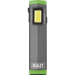 Loops Mini Aluminium Hand Torch - 3W COB LED - Rechargeable - 2 Brightness Settings - thumbnail 5