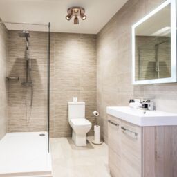 Happy Homewares Modern Triple Metal Spot IP44 Bathroom Ceiling Light with Adjustable Heads in Metallic Gold - thumbnail 6