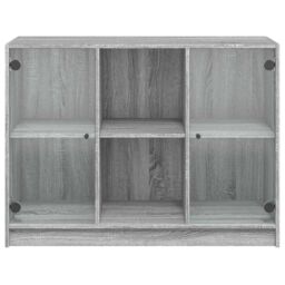 Berkfield Home Sideboard Grey Sonoma 102x37x75.5 cm Engineered Wood - thumbnail 6
