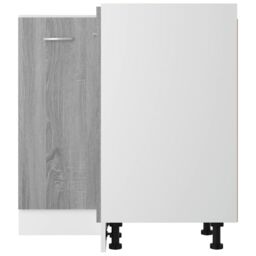 Berkfield Home Kitchen Cabinet Grey Sonoma 75, 5x75, 5x80, 5 cm Engineered Wood - thumbnail 6