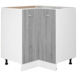 Berkfield Home Kitchen Cabinet Grey Sonoma 75, 5x75, 5x80, 5 cm Engineered Wood - thumbnail 5