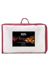 BHS 13.5 Tog Goose Feather & Down Duvet in White - Size: King - thumbnail 2