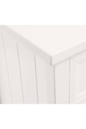 Julian Bowen Maine 5 Drawer Tall Chest in White - thumbnail 5