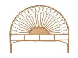 Vente-unique Headboard 160 Cm - Rattan - Natural - SOLIA in Light Oak - Size: Double - thumbnail 5