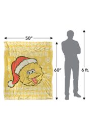 Sesame Street Big Bird Ugly Christmas Sweater Silky Touch Super Soft Throw Blanket 152 X 127 cm in White - thumbnail 5