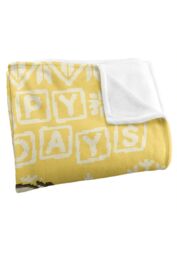 Sesame Street Big Bird Ugly Christmas Sweater Silky Touch Super Soft Throw Blanket 152 X 127 cm in White - thumbnail 3