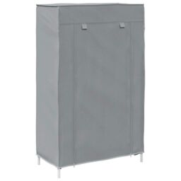 Berkfield Home Shoe Cabinet Grey 60.5x30x97 cm Non-woven Fabric - thumbnail 5