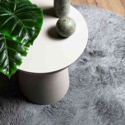 Berkfield Home Shaggy Rug High Pile NAVARRA Silver Grey 300x200 cm Polyester - Size: Medium - thumbnail 8