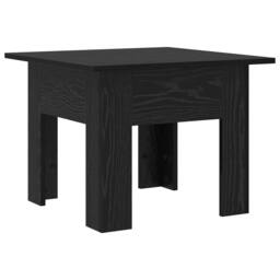 Berkfield Home Elegant Coffee Table Black oak 55 x 55 x 42 cm Engineered wood - thumbnail 7