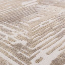 The Rug Shop UK Beige Modern Striped Latex Back Latex Back Area Rug - Size: 200 cm x 290 cm - thumbnail 8