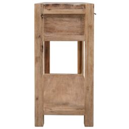 Berkfield Home Console Table 82x33x73 cm Solid Acacia Wood in Brown - Size: 82 x 33 x 73 cm - thumbnail 4
