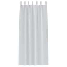 Berkfield Home Curtains with Curtains 2 pcs Pale grey 260 x 140 cm Polyester - thumbnail 4