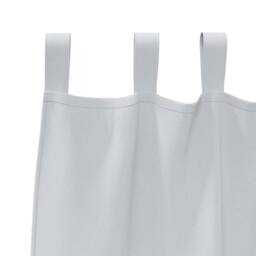 Berkfield Home Curtains with Curtains 2 pcs Pale grey 260 x 140 cm Polyester - thumbnail 5