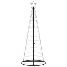 Berkfield Home Christmas Tree Light Cone 200 LEDs Warm White 182 cm - thumbnail 5