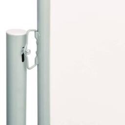 Berkfield Home Patio Retractable Side Awning 117x600 cm Cream - thumbnail 3