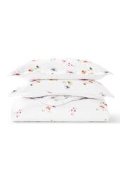 CHRISTY 'Arabella' Classic Floral Reversible Cotton Duvet Cover Set in Cream - Size: King - thumbnail 2