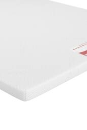 Rest Relax Visco Therapy 5cm Cool Blue Memory Foam Mattress Topper in White - Size: Small Double - thumbnail 6