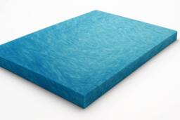 Rest Relax Visco Therapy 5cm Cool Blue Memory Foam Mattress Topper in White - Size: Small Double - thumbnail 2