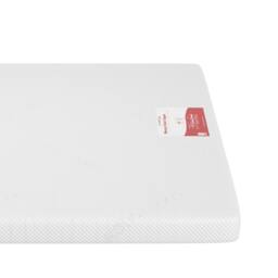 Rest Relax Visco Therapy 5cm Cool Blue Memory Foam Mattress Topper in White - Size: Small Double - thumbnail 5
