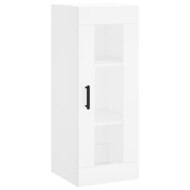 Berkfield Home Wall Mounted Cabinet White 34.5x34x90 cm - image 1
