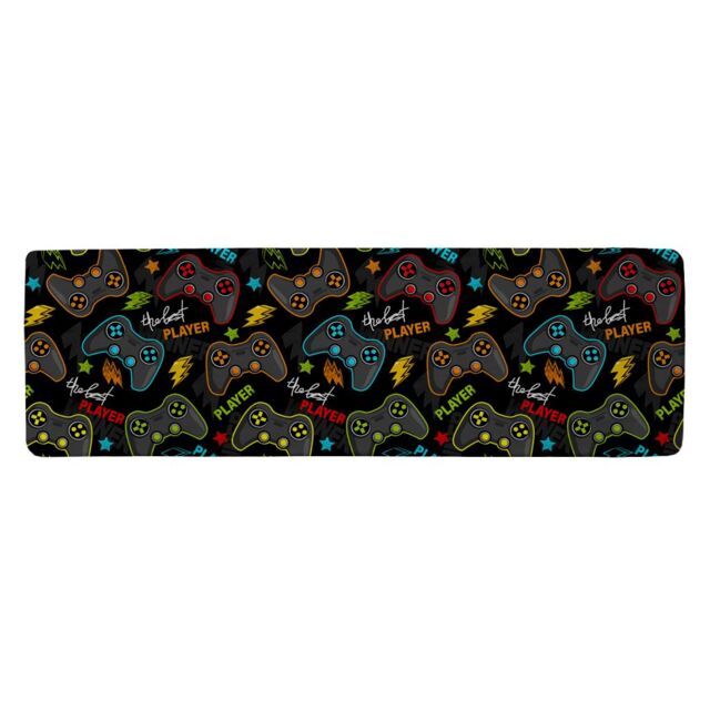 Benjamin Tate Design Joystick Game Runner Rug in Natural - Size: 67 cm x 230 cm - image 1