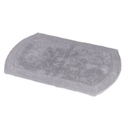 Showerdrape Ultra 100% Cotton Grey Reversible Bath Mat 800 x 500mm - thumbnail 3